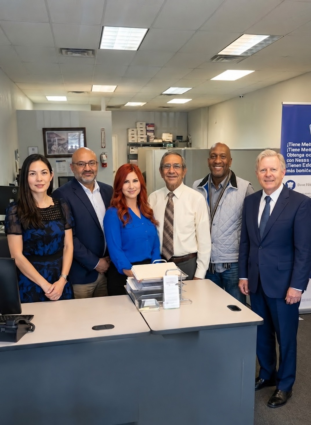 The Universal Health & Life team in their Las Vegas office